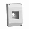 Бокс КМПн 1/4 IEK Krepta 3, для наружной установки, IP20, белый фото