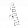 Стремянка Новая высота NV 1110, алюминиевая, 10 ступеней, 2,93 м фото