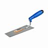 Кельма Шабашка Трапеция, нержавеющая сталь, пластиковая ручка, 180 мм фото
