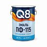 Эмаль ПФ-115 алкидная Formula Q8, глянцевая, 5,5 кг, синяя фото