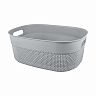 Корзина универсальная Plast Team Oslo, 380 x 284 x 150 мм, серый шторм фото