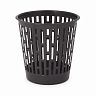 Корзина для бумаг Альтернатива Эконом, 9 л, черная фото