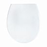 Сиденье для унитаза с большой крышкой VIRPlast Виктория, белое фото