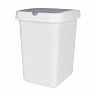 Контейнер для мусора Spin&Clean Step, 25 л, белый фото