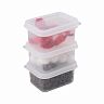 Контейнер для хранения Мультидом, с крышкой, 70 мл, 3 шт фото