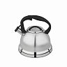 Чайник со свистком Mallony Unico Style, нержавеющая сталь, 3,5 л фото