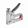 Строительный степлер Кедр, тип 53 под скобы 4 - 14 мм, хромированный корпус фото