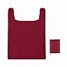 Сумка складная Рыжий кот Basic, полиэстер, 37 x 55 см, бордовая фото