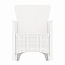 Кресло Альтернатива Ротанг Лайт, 62 x 58,5 x 85 см, белый фото