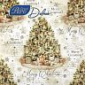 Салфетки бумажные сервировочные GrandPero Deluxe Винтажная ель, трехслойные, 20 шт фото