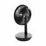 Вентилятор настольный Dux, 6 Вт, USB, 4 скорости, черный фото