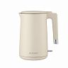 Чайник электрический Energy E-215, двойной корпус, 1,7 л, бежевый фото