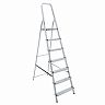 Стремянка Новая высота NV 1110, алюминиевая, 7 ступеней, 2,2 м фото