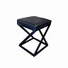 Табурет New Victoria Лофт, мягкое квадратное сиденье, 39 см, черный фото