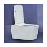 Унитаз подвесной безободковый Berges Floe, 55 x 36 x 40 см, белый фото