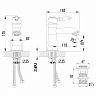Смеситель для раковины Lemark Villa LM4806B, однорычажный, бронза фото