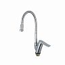 Смеситель для кухни Frud R43101, с гибким изливом, однорычажный, хром фото