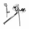 Смеситель для ванны с душем Lemark Point LM0351C, с длинным изливом, однорычажный, хром фото