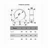 Держатель круглых воздуховодов Era 16ДСКП, пластиковый, с уплотнителем, D 160 мм фото