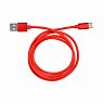 Кабель Energy ET-26, USB - Type-C, 1 м, красный фото Кабель Energy ET-26, USB - Type-C, 1 м, красный фото