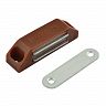 Защелка мебельная магнитная Нора-М №2, 58 мм, коричневая фото