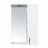 Шкаф с зеркалом для ванной Sanita Идеал-01, 80 x 52 x 17,6 см фото