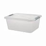Ящик для хранения Plast Team Bergen, 13 л, прозрачный фото