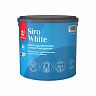 Краска для потолков, Tikkurila Siro White (Сиро Вайт), глубокоматовая, база A, белая, 2,7 л фото