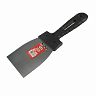 Шпатель Кедр, стальной, пластиковая ручка, 80 мм фото