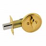 Замок врезной Нора-М D5, фиксатор, золото фото