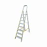 Стремянка профессиональная Alumet AS708, алюминиевая, 8 ступеней, 2,47 м фото