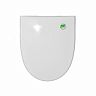 Сиденье для унитаза Инкоэр Соната, 423/430 x 358 мм, белое фото
