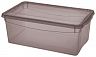 Ящик универсальный Econova Колор-Стайл, 330 x 190 x 120 мм, 5 л, коричневый фото