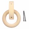 Ручка-кольцо дверная Банные штучки, 115 мм, липа фото