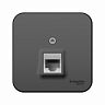 Розетка телефонная RJ11 Systeme (Schneider) Electric Blanca BLNIA011006, накладная, антрацит фото