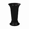 Ваза для цветов под срезку Альтернатива, 18,5 x 31 см, черная фото