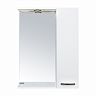 Шкаф с зеркалом для ванной Sanita Лагуна-01, 80 x 60,5 x 17,6 см фото