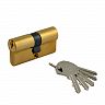 Цилиндровый механизм Нора-М Л-60 (30-30), ключ/ключ, золото фото
