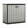 Шкаф уличный Keter Patio Store, 139,5 x 77 x 120 см, серый фото