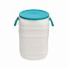 Канистра-бочка пластиковая Альтернатива, с крышкой и навесными ручками, горловина 250 мм, 30 л фото