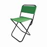 Стул походный Ecos DW-1004C складной, со спинкой, зеленый фото