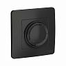Диммер поворотно-нажимной Systeme (Schneider) Electric Blanca, встраиваемый, 400 Вт, антрацит фото