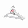 Вешалки для одежды Valiant Japanese White, с перекладиной, 44,5 x 23 x 1,2 см, белые, набор 6 шт фото
