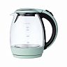 Стеклянный чайник электрический Centek CT-0008 MINT, 1,7 л, стекло, пластик фото