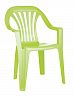 Стул детский Пластишка, 370 x 360 x 550 мм, зеленый фото