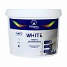 Краска для потолков Pelligrina Pearl White, водно-дисперсионная, матовая, база A, супербелая, 9 л фото