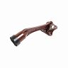 Фиксатор дверной Аллюр КН-130 BROWN, «козья ножка», коричневый фото