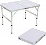 Стол складной Ecos TD-02, алюминиевый, столешница МДФ, 90 x 60 x 60 cм фото