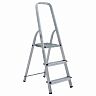 Стремянка Новая высота NV 1110, алюминиевая, 3 ступени, 1,27 м фото