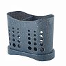 Сушилка для столовых приборов Plast Team Stone, 16,8 x 8,4 x 13,3 см, темный камень фото